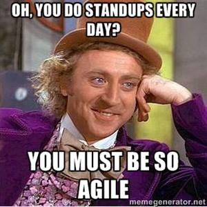 agile stand up meetings
