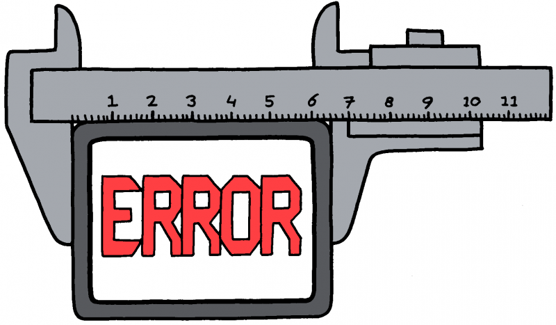 Error illustration