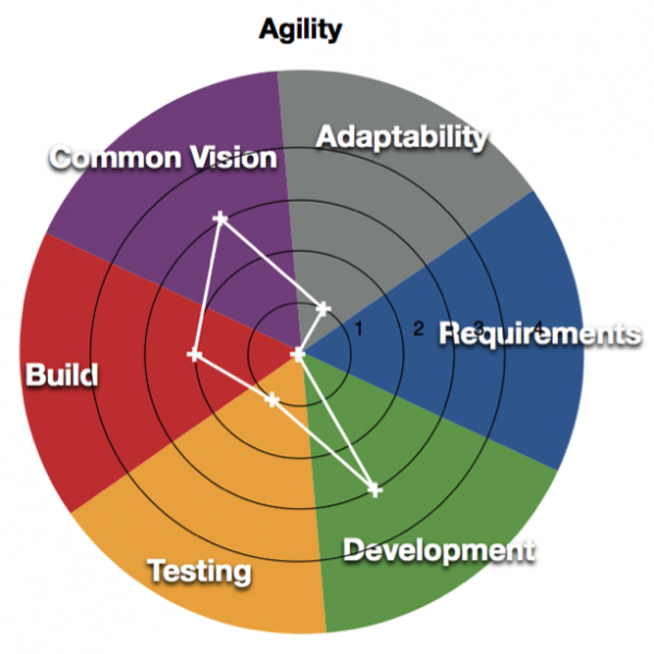 Agility spider chart