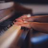 Person playing the piano